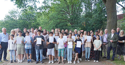 Schülerinnen und Schüler, Diesterweg-Stipendium, Gelände TKH, Andreas Hesse