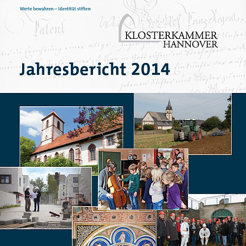 Das Cover des Jahresberichtes 2014 der Klosterkammer Hannover.