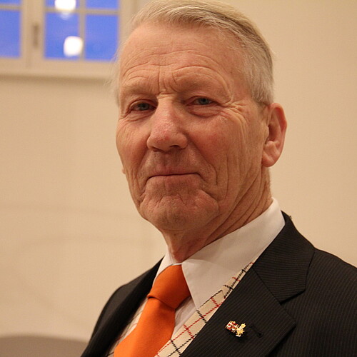 Porträt des ehemaligen Klosterkammer-Präsidenten Axel Freiherr von Campenhausen