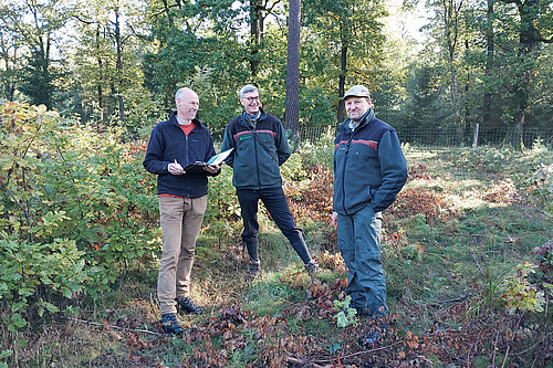 Stichproben in Heiderevieren der Klosterforsten zur PEFC-Zertifizierung