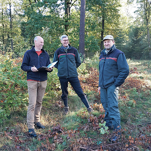 Stichproben in Heiderevieren der Klosterforsten zur PEFC-Zertifizierung