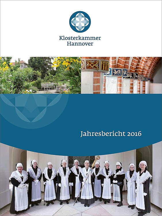 Die Titelseite des Jahresberichts 2016.